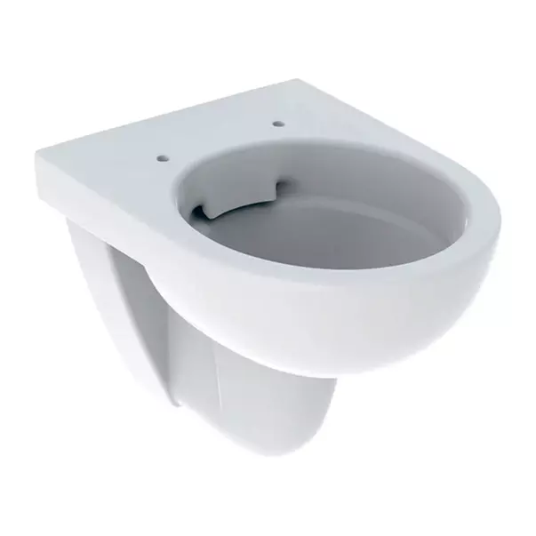 Obiecte Sanitare - Vas WC suspendat Geberit Selnova Compact rimless alb proiectie mica