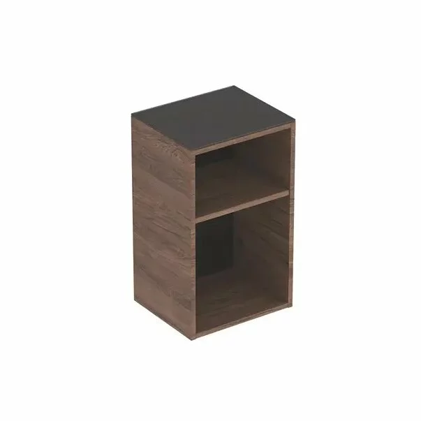 Dulapuri de baie - Dulap mediu suspendat Geberit Smyle Square nuc 36 cm