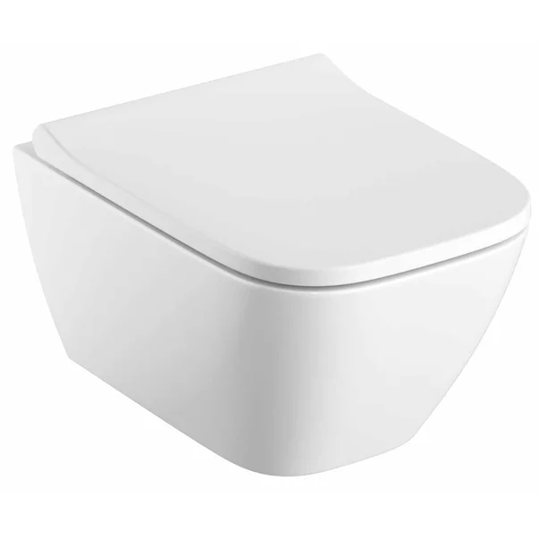 Obiecte Sanitare - Vas wc suspendat rimfree Geberit Smyle Square