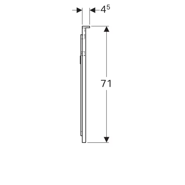 Oglinda cu iluminare LED si dezaburire Geberit Xeno2 120 cm [3]