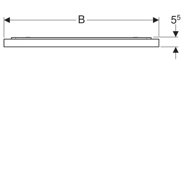 Oglinda cu iluminare LED si dezaburire Geberit Xeno2 60 cm [2]