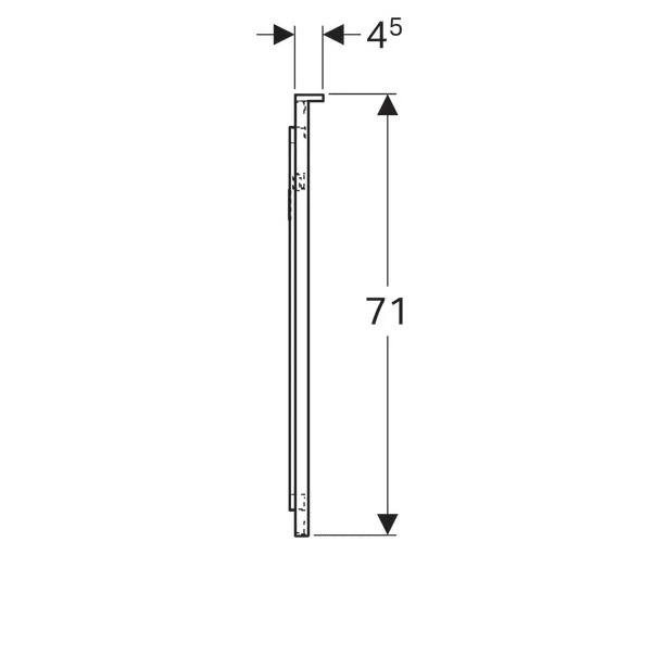 Oglinda cu iluminare LED si dezaburire Geberit Xeno2 90 cm [3]