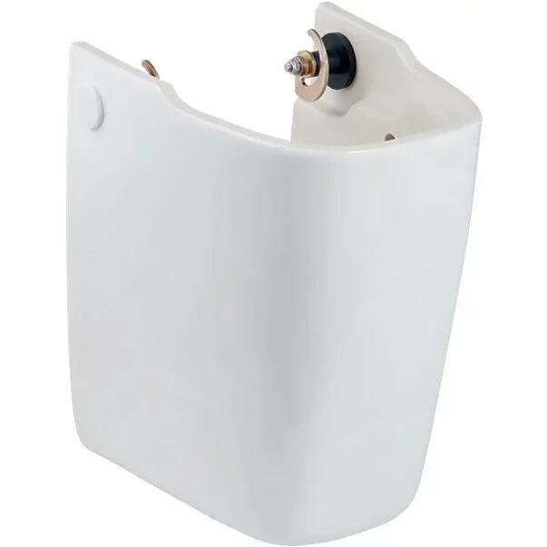 Piedestale - Semipiedestal pentru lavoar Geberit Smyle alb 21,5 cm