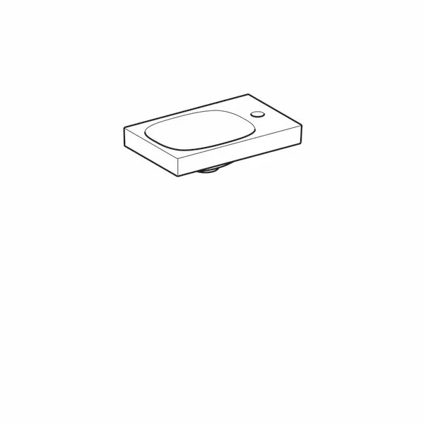 Lavoar pe mobilier Geberit Acanto 40 cm [2]