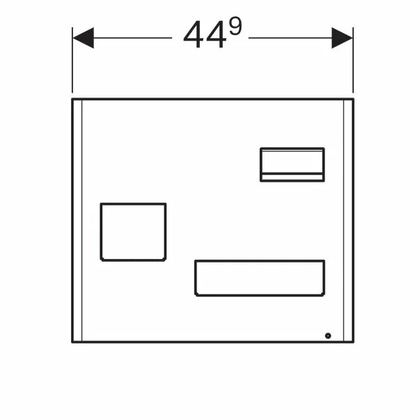 Panou magnetic suspendat lava gri inchis Gaberit Acanto [4]
