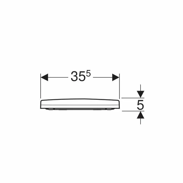 Capac wc slim softclose Geberit Acanto [5]