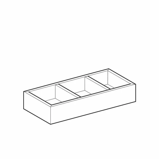 Modul de sertar Geberit Group divizare H inaltime 6 cm [2]