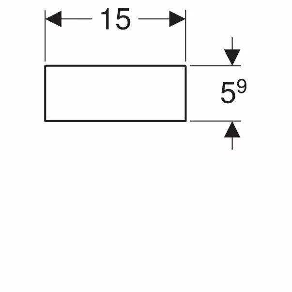 Modul de sertar Geberit Group divizare H inaltime 6 cm [5]