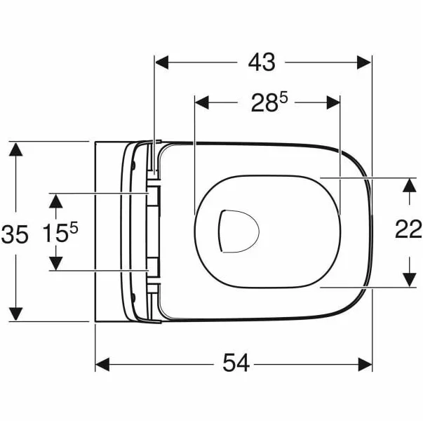 Set promo vas wc suspendat + capac slim softclose Geberit Smyle Square + rezervor incastrat Sigma cu sistem de fixare + garnitura fonoizolanta [10]