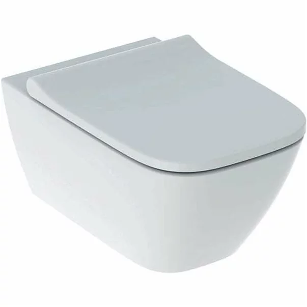 Set promo vas wc suspendat + capac slim softclose Geberit Smyle Square + rezervor incastrat Sigma cu sistem de fixare + garnitura fonoizolanta [5]