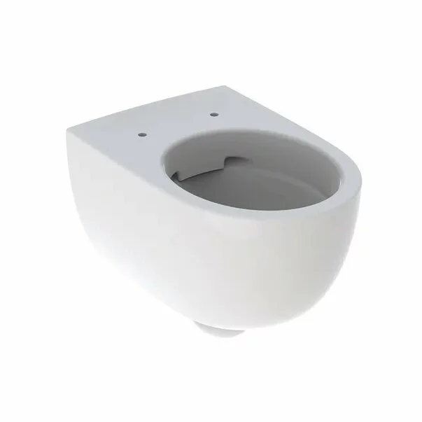 Obiecte Sanitare - Vas wc suspendat Geberit Selnova Rimfree fara capac alb cu forma inchisa