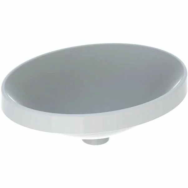 Lavoare - Lavoar incastrat Geberit Variform 50 cm fara orificiu preaplin oval