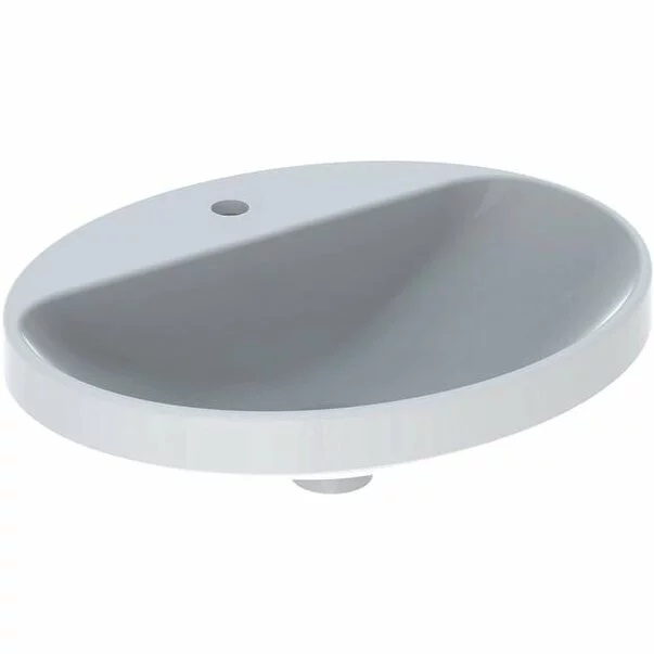 Lavoare - Lavoar incastrat Geberit Variform 55 cm cu orificiu baterie fara orificiu preaplin