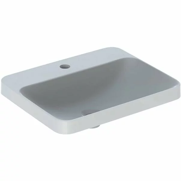 Lavoare - Lavoar incastrat Geberit Variform 55 cm cu orificiu baterie fara orificiu preaplin dreptunghiular