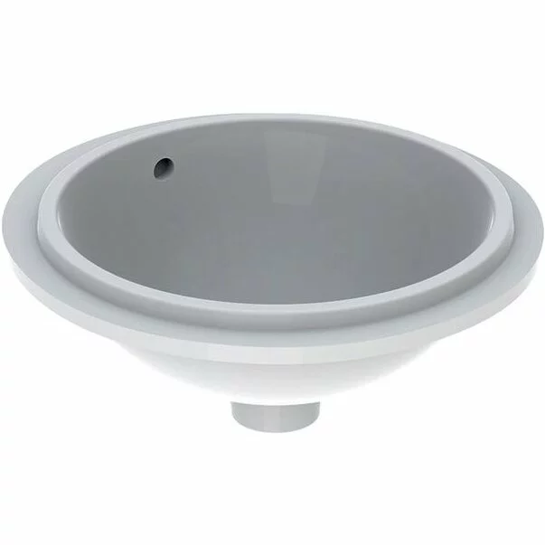 Lavoare - Lavoar sub blat Geberit Variform 39 cm fara orificiu baterie cu orificiu preaplin