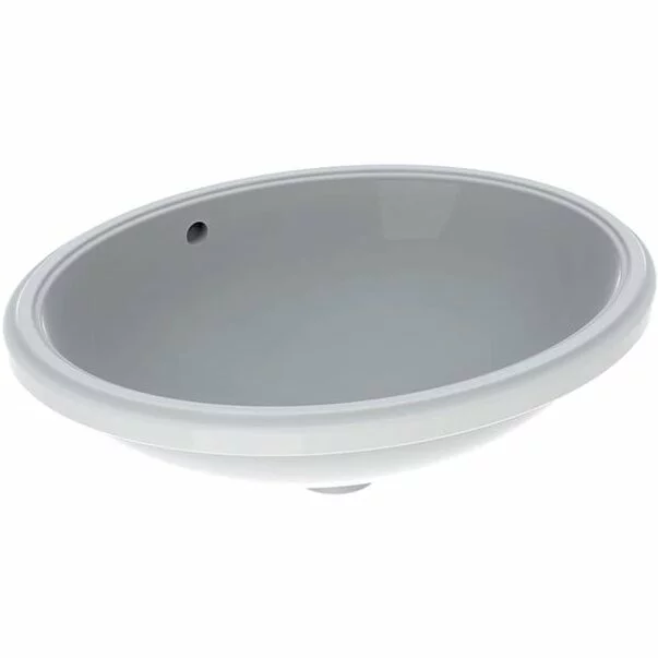 Lavoare - Lavoar sub blat Geberit Variform 56 cm fara orificiu baterie cu orificiu preaplin