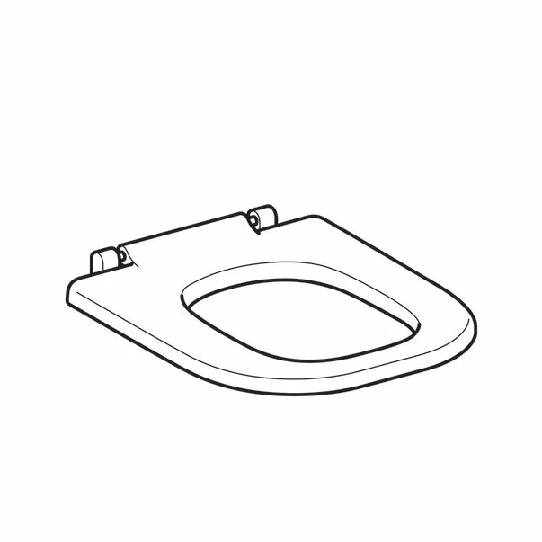 Capac wc Geberit Selnova Comfort Square design rectangular [2]