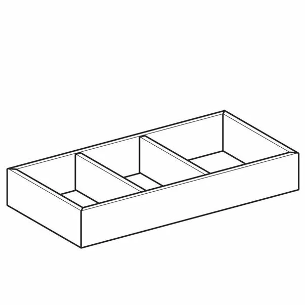Modul de sertar Geberit Variform divizare H inaltime 6 cm [2]