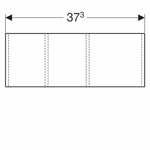 Modul de sertar Geberit Variform divizare H inaltime 10 cm [4]