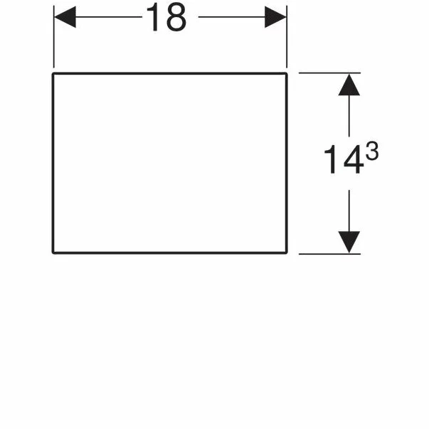 Modul de sertar Geberit Variform divizare H inaltime 10 cm [5]