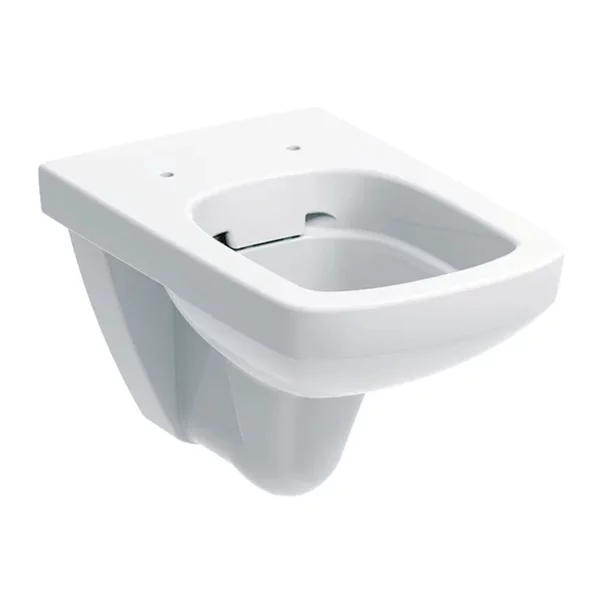 Obiecte Sanitare - Vas WC suspendat Geberit Selnova Square Rimfree alb lucios