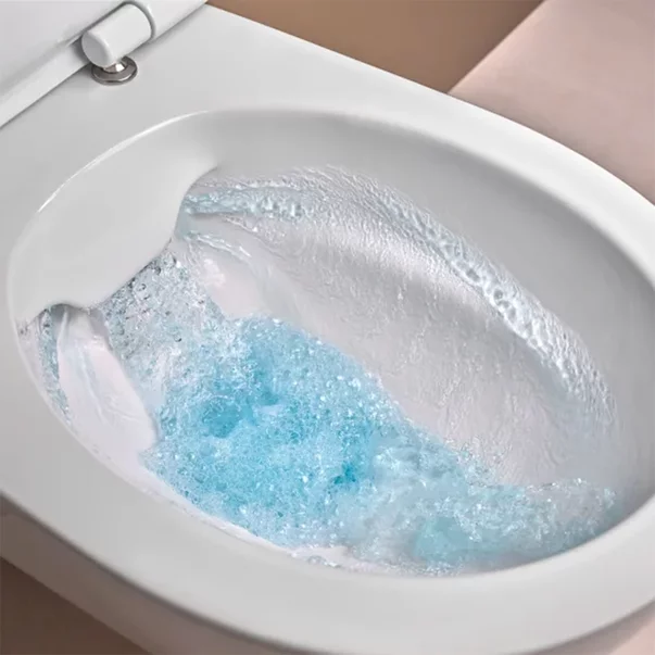 Set vas WC suspendat Geberit iCon Rimfree cu capac softclose alb mat [2]