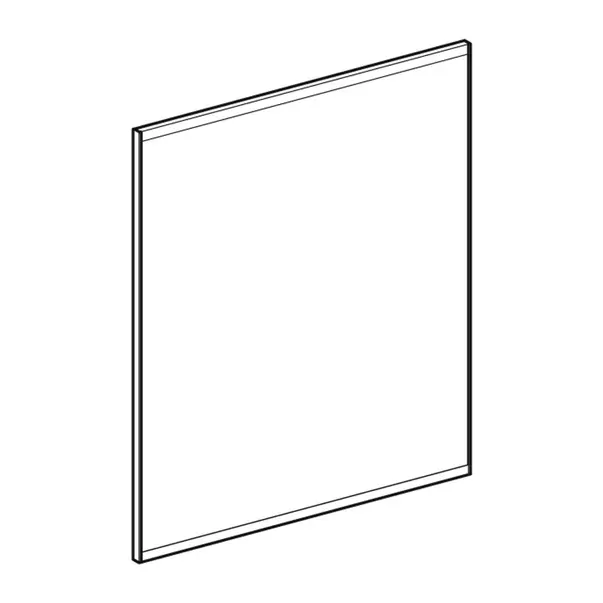 Oglinda cu iluminare si dezaburire Geberit Option Plus Square 60 cm aluminiu eloxat [6]