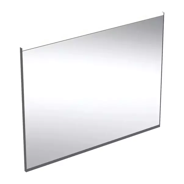 Oglinda cu iluminare si dezaburire Geberit Option Plus Square 90 cm negru - aluminiu eloxat [2]