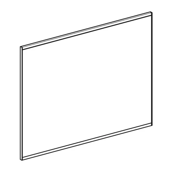 Oglinda cu iluminare si dezaburire Geberit Option Plus Square 90 cm negru - aluminiu eloxat [6]