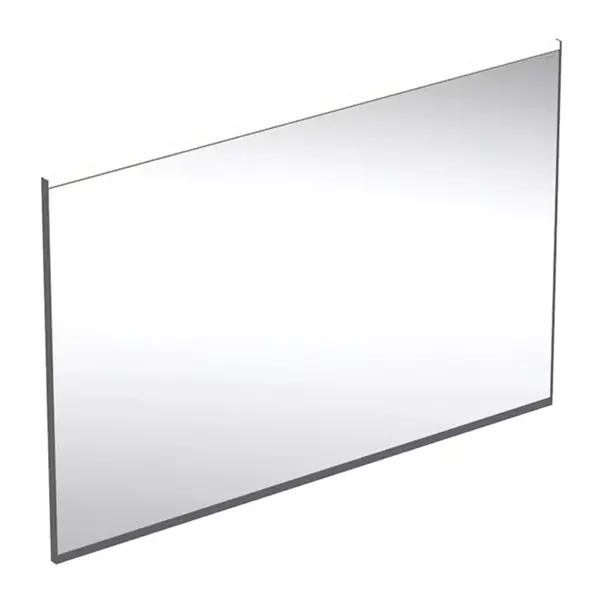 Oglinda cu iluminare si dezaburire Geberit Option Plus Square 105 cm negru - aluminiu eloxat [2]
