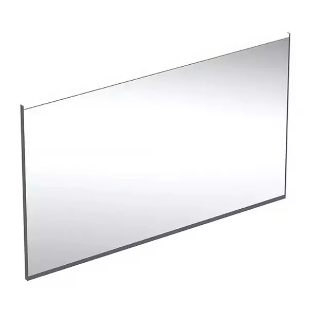 Oglinzi cu iluminare - Oglinda cu iluminare si dezaburire Geberit Option Plus Square 120 cm negru - aluminiu eloxat