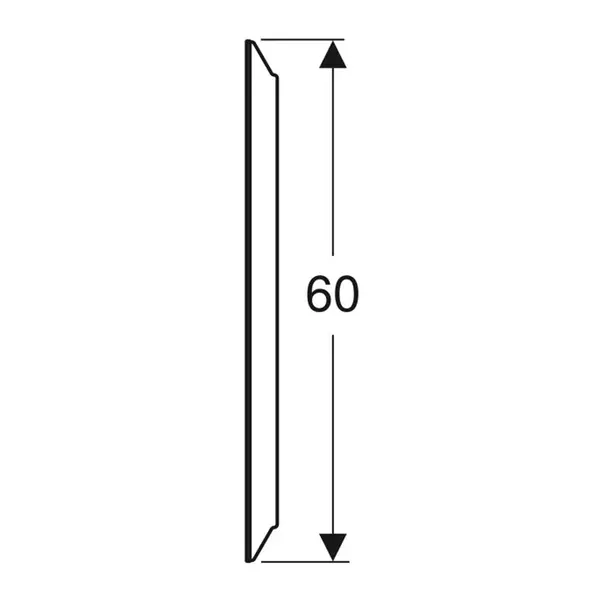 Oglinda cu iluminare LED Geberit Option Round 60 cm aluminiu [7]