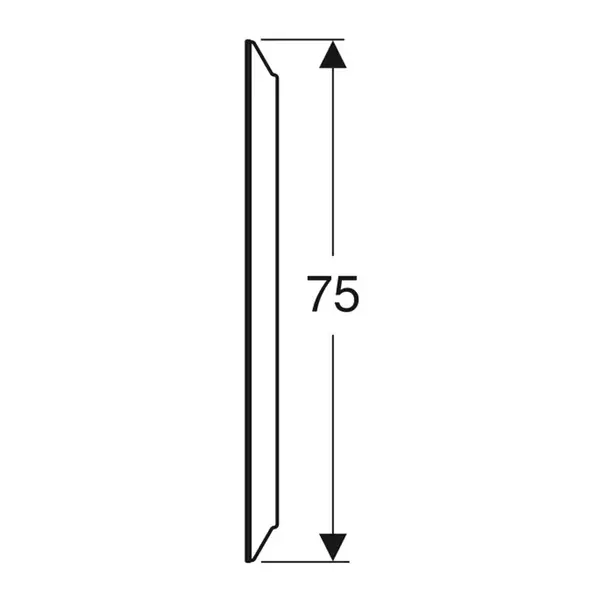 Oglinda cu iluminare LED Geberit Option Round 75 cm aluminiu [7]