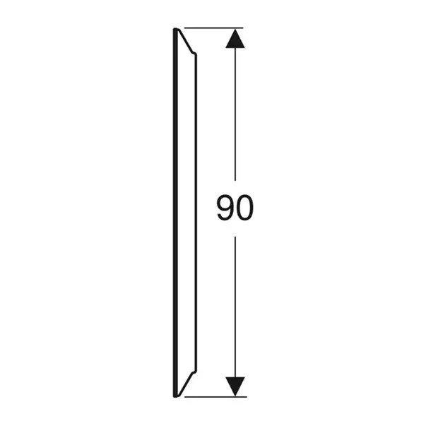 Oglinda cu iluminare LED Geberit Option Round 90 cm aluminiu [8]