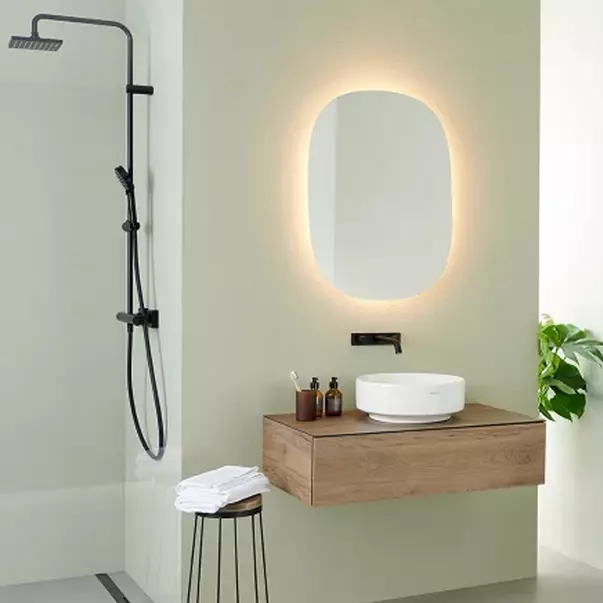 Oglinzi cu iluminare - Oglinda cu iluminare LED Geberit Option 60 cm