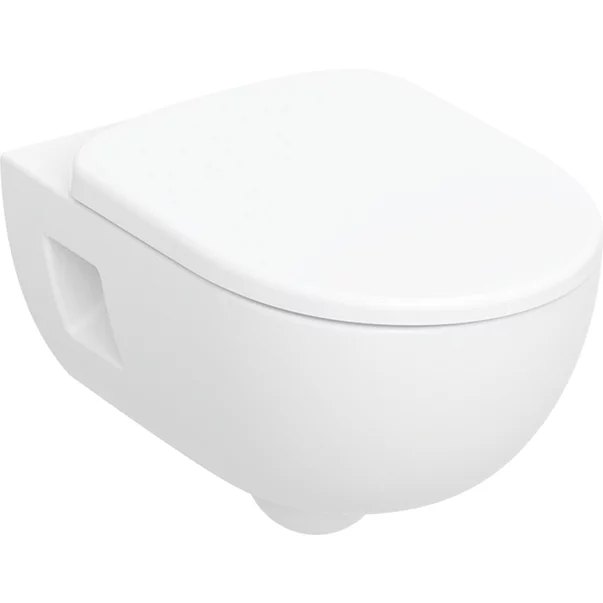 Set vas wc suspendat rimfree cu functie de bideu si capac Geberit Selnova [2]