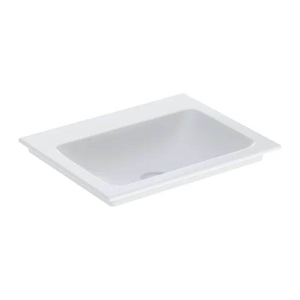 Lavoare - Lavoar pe mobilier Geberit One Slim 60 cm alb lucios KeraTect