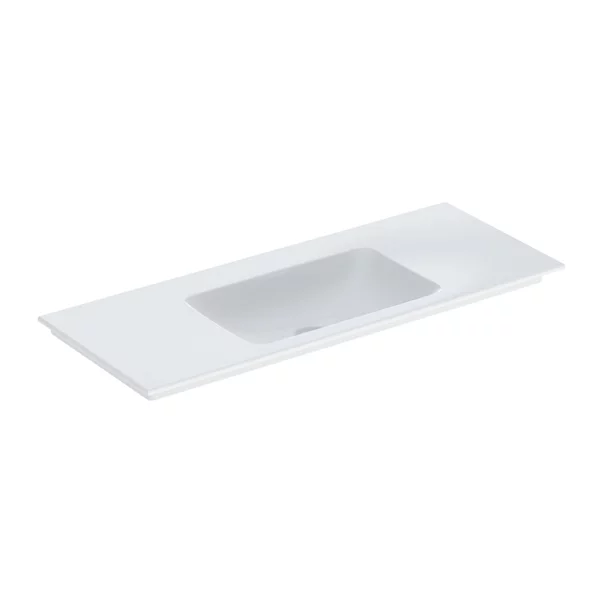 Lavoare - Lavoar pe mobilier Geberit One Slim 120 cm alb lucios