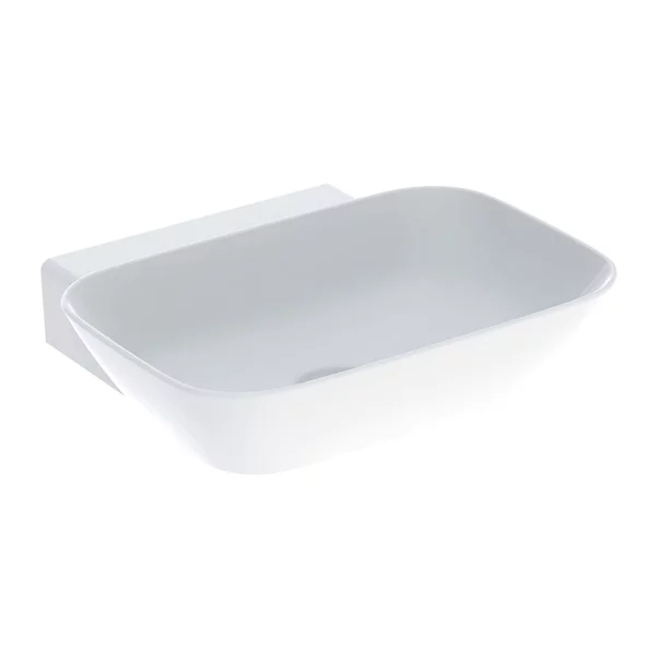 Lavoare - Lavoar pe blat Geberit One 50 cm alb lucios KeraTect