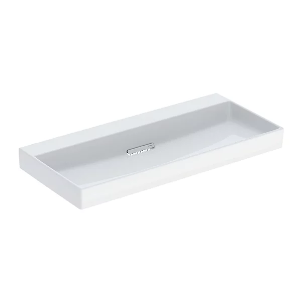 Lavoare pe mobilier - Lavoar pe mobilier Geberit One cu scurgere speciala 105 cm alb