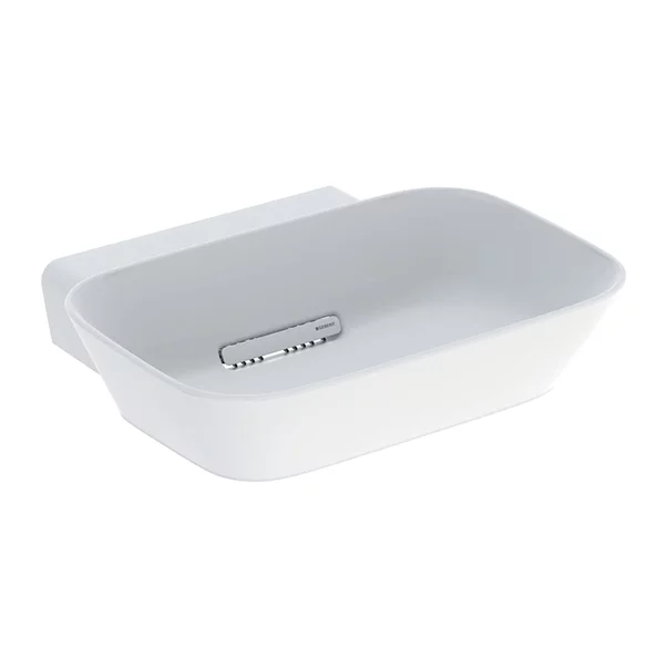 Lavoare - Lavoar pe blat Geberit One cu scurgere speciala 50 cm alb mat