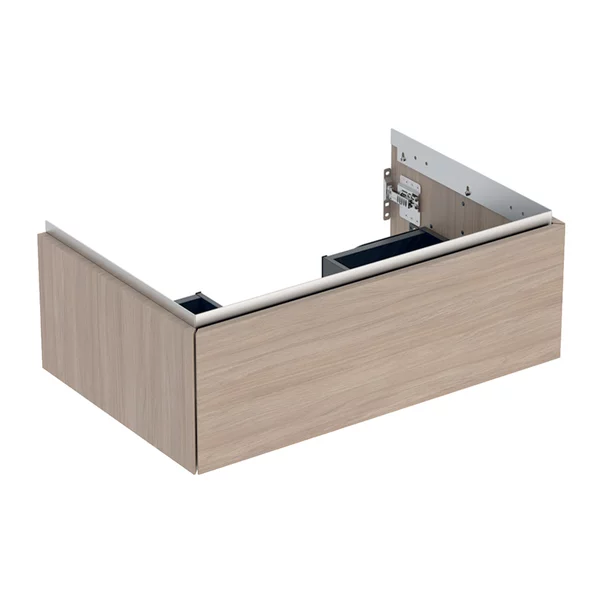 Mobilier Baie - Dulap baza suspendat Geberit One stejar bej 75 cm
