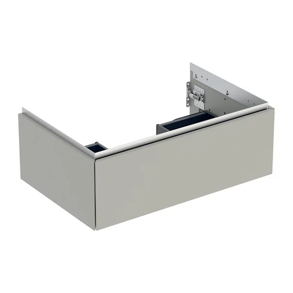 Mobilier Baie - Dulap baza suspendat Geberit One greige mat 75 cm