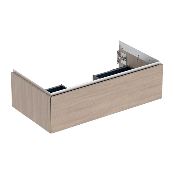 Mobilier Baie - Dulap baza suspendat Geberit One stejar bej 90 cm