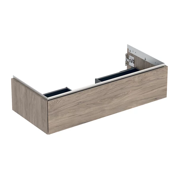 Mobilier Baie - Dulap baza suspendat Geberit One nuc american Hickory 105 cm