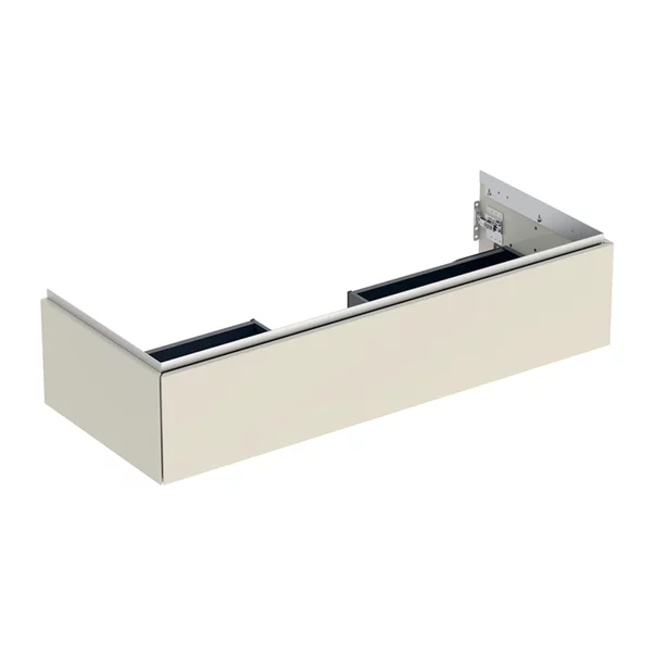 Mobilier Baie - Dulap baza suspendat Geberit One gri nisip lucios 120 cm