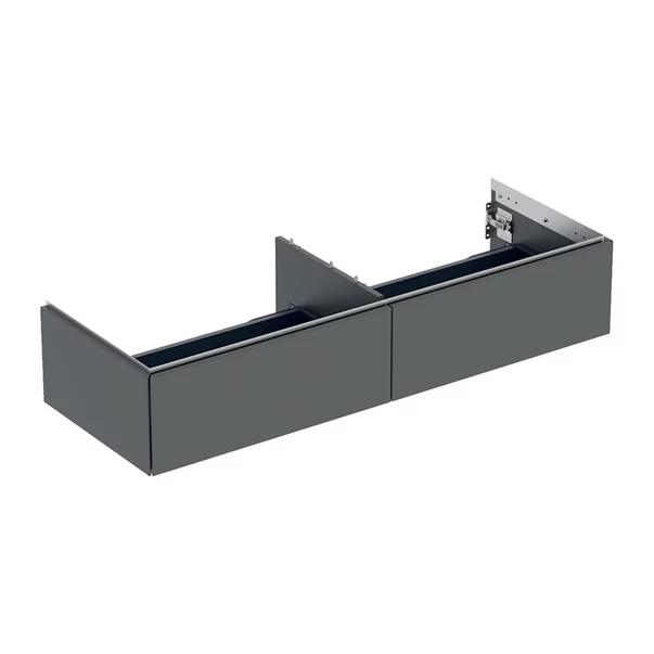 Mobilier Baie - Dulap baza suspendat Geberit One cu 2 sertare lava mat 135 cm