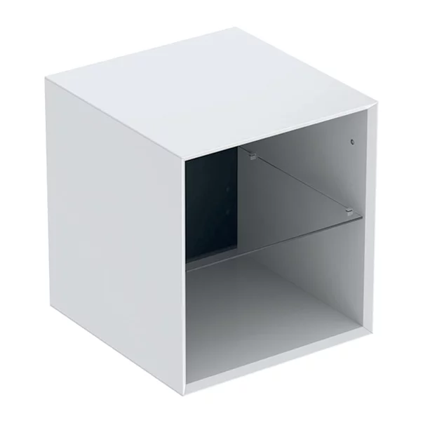 Mobilier Baie - Dulap mediu suspendat Geberit One alb lucios 45 cm