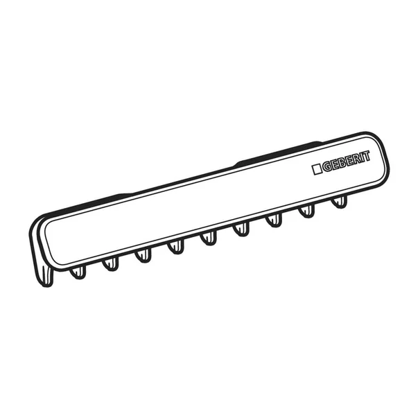 Capac de scurgere pentru lavoar Geberit One cu insertie de pieptene si fixare magnetica crom [2]