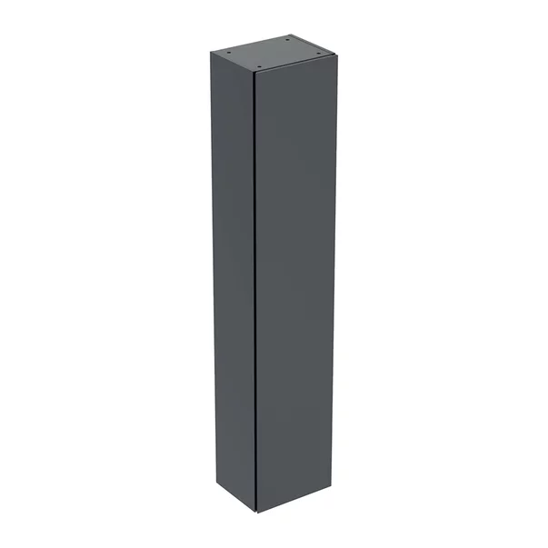 Mobilier Baie - Dulap inalt suspendat Geberit One negru mat cu 1 usa 36 cm